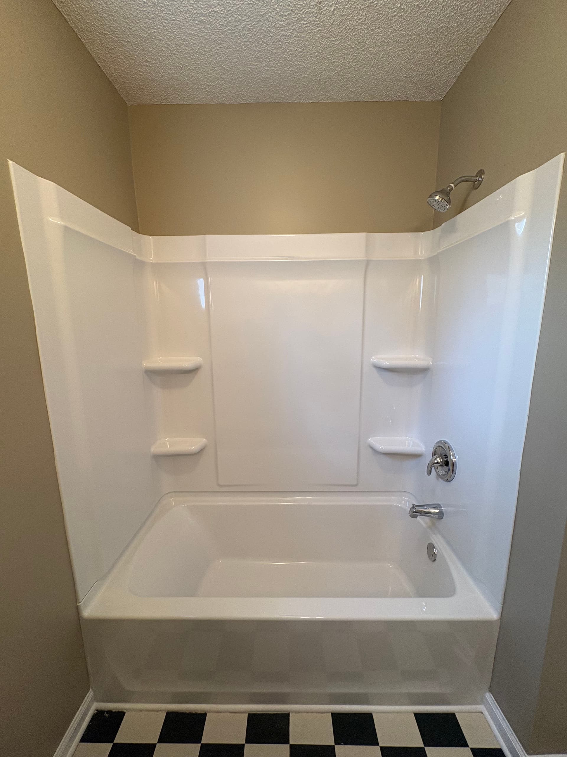 Sleek Bathroom Upgrade in North Atlanta