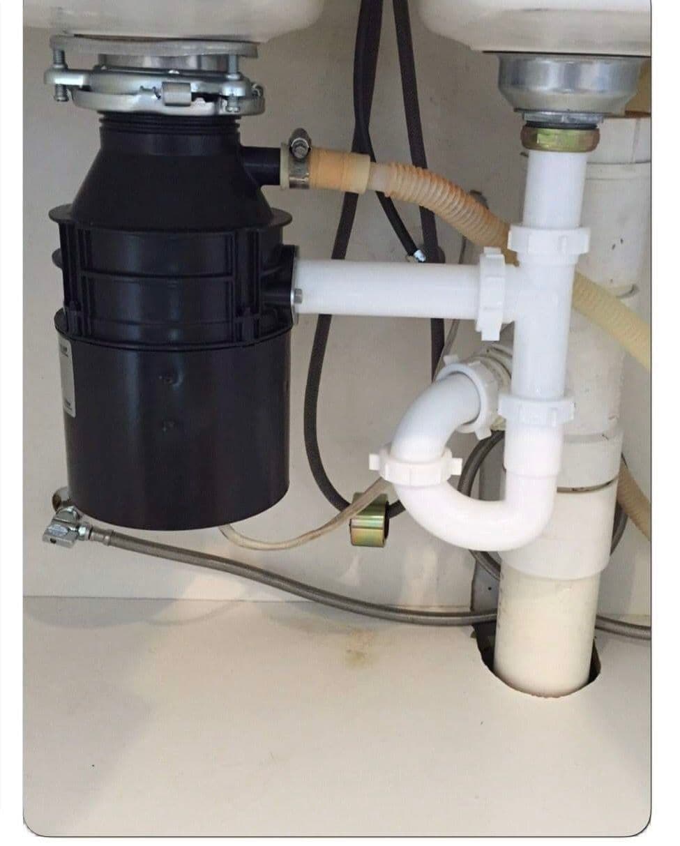 Project Efficient Kitchen Upgrade with New Garbage Disposal and Drain Pipes image