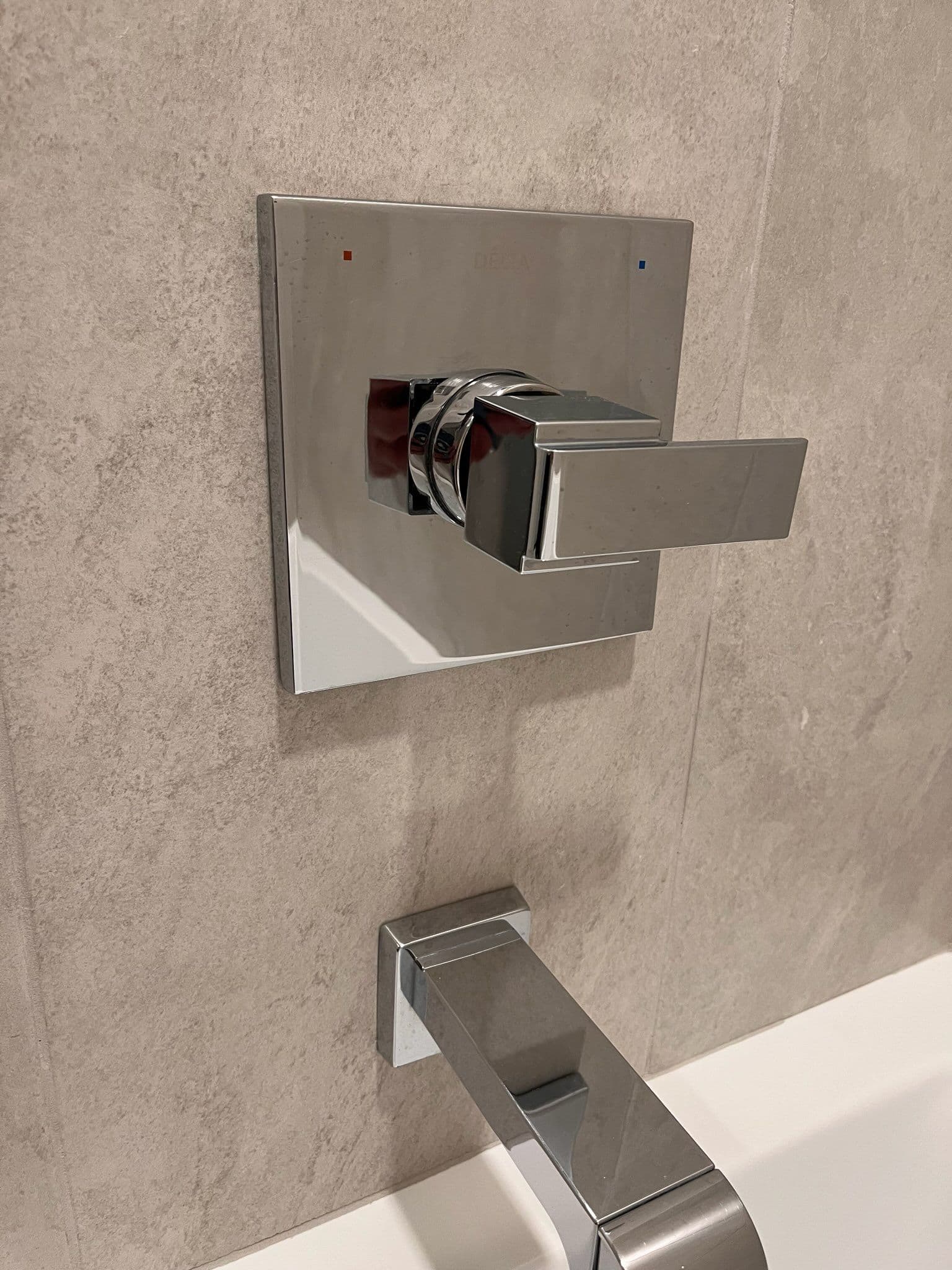 Project Sleek New Chrome Faucet for a Modern Bathroom Upgrade image